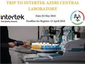 Trip to Intertek Azeri Central Laboratory