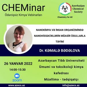 CHEMinar №5 by Dr. Kamala Badalova – Registration is now open